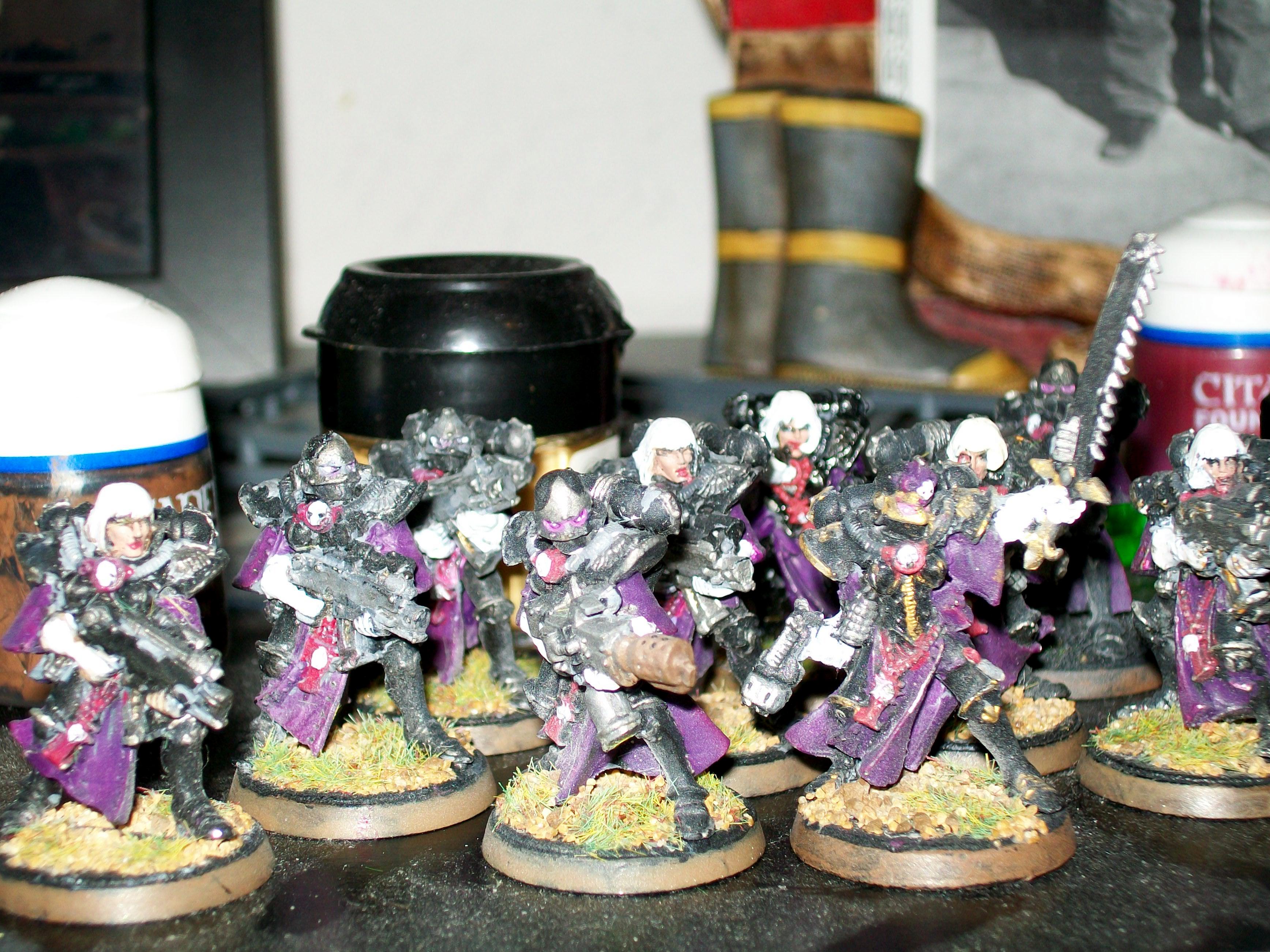 Warhammer 40K - Sisters Of Battle Witch Hunters: Penitent Engine (vintage, Metallo, Nuovo In Scatola)
